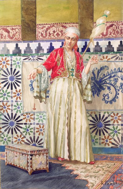 Hilando Lana de Rudolphe Ernst